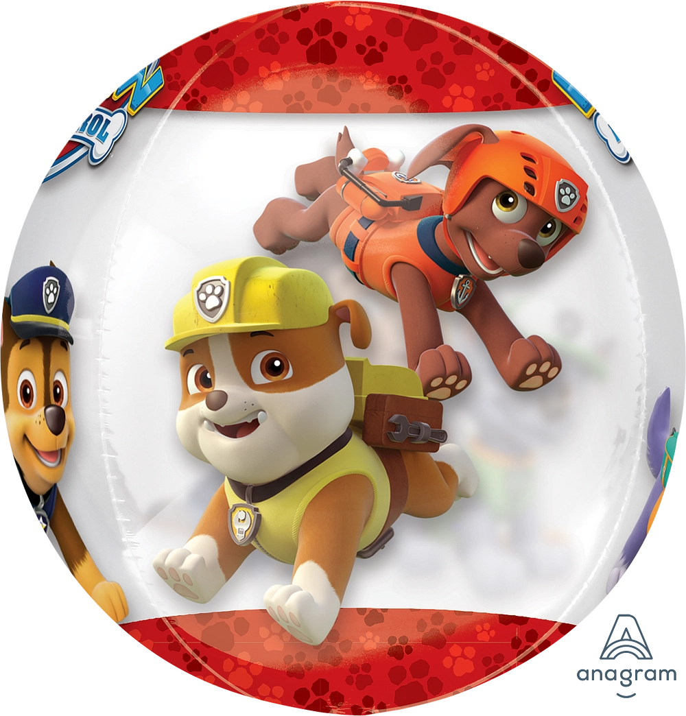16" Paw Patrol Orbz/Sphere Balloon