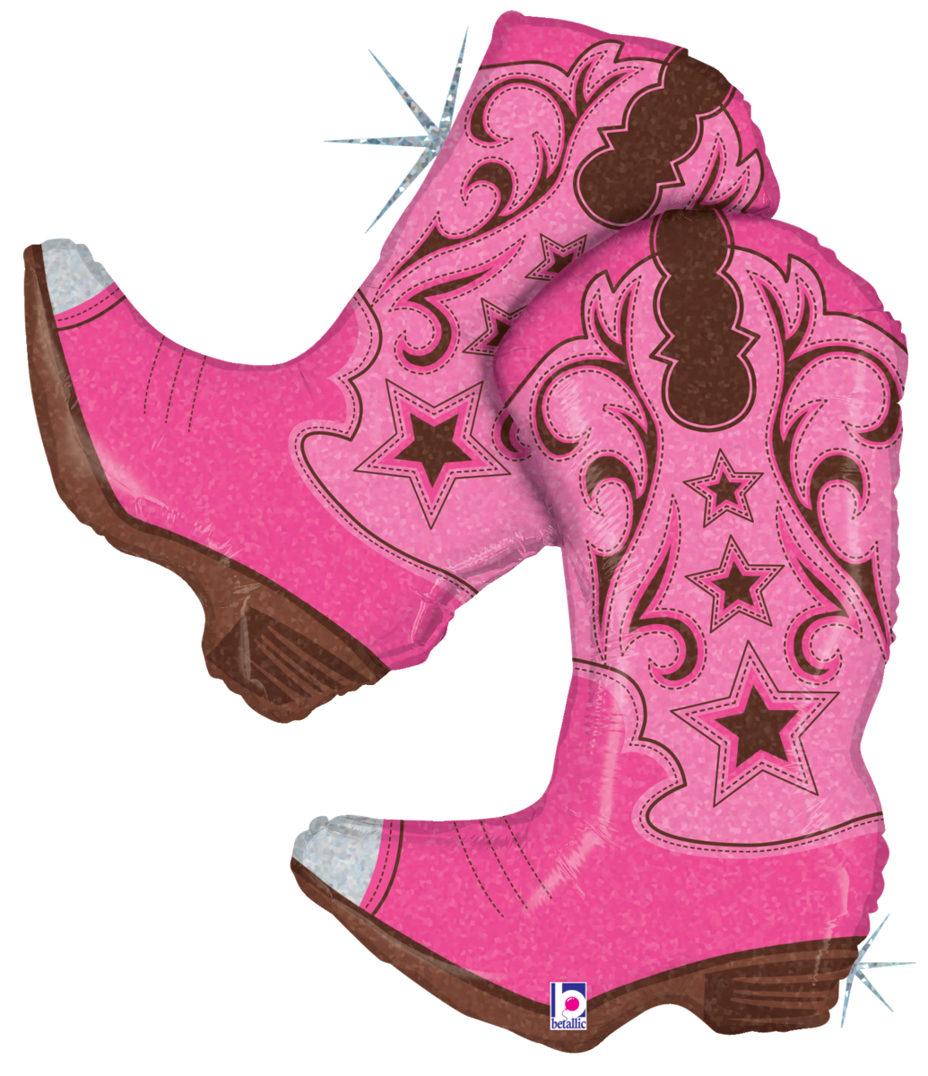 Birthday Cowgirl - Foil Balloon Bouquet