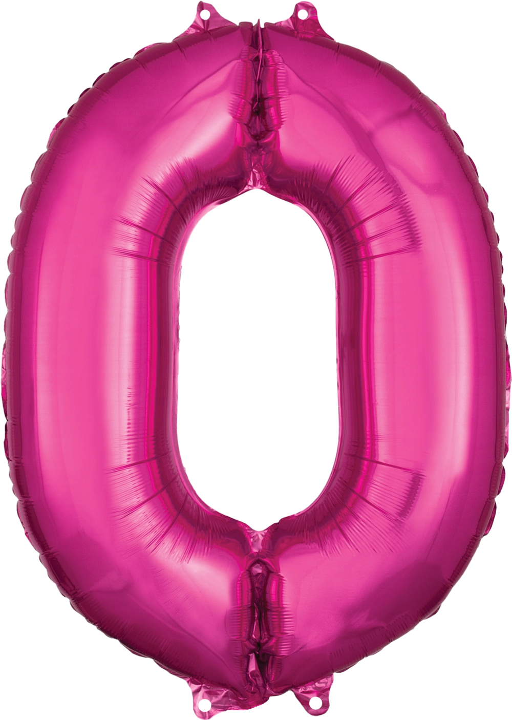 26" Midsize Pink Magenta Numbers