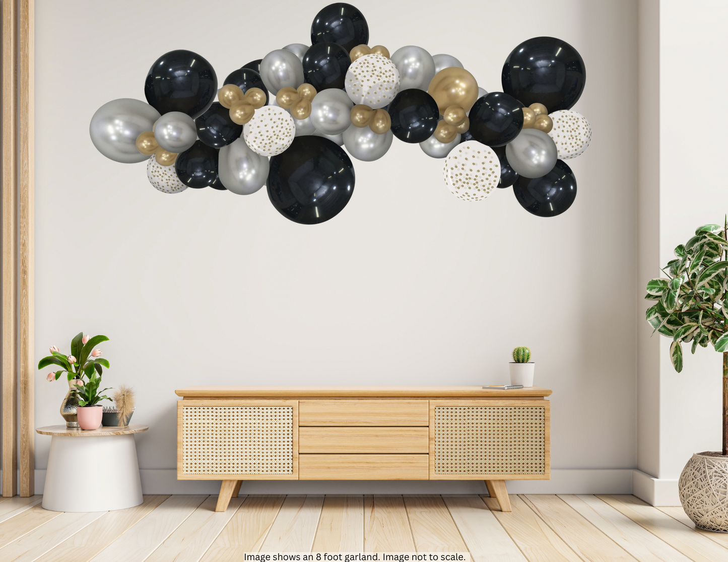 Grab & Go Garland - Elegant W/ Confetti