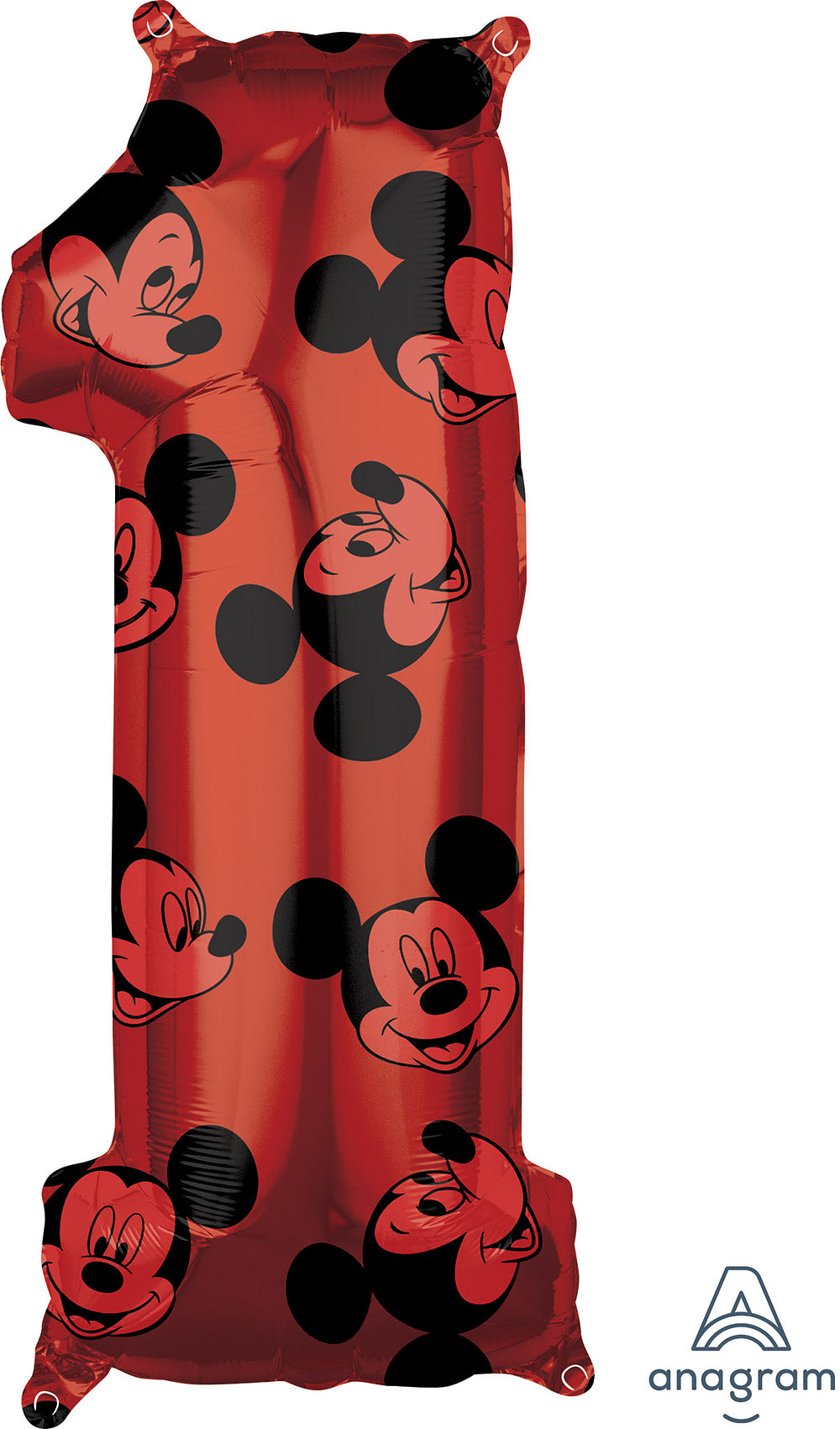 34" Large Numbers Mickey Mouse