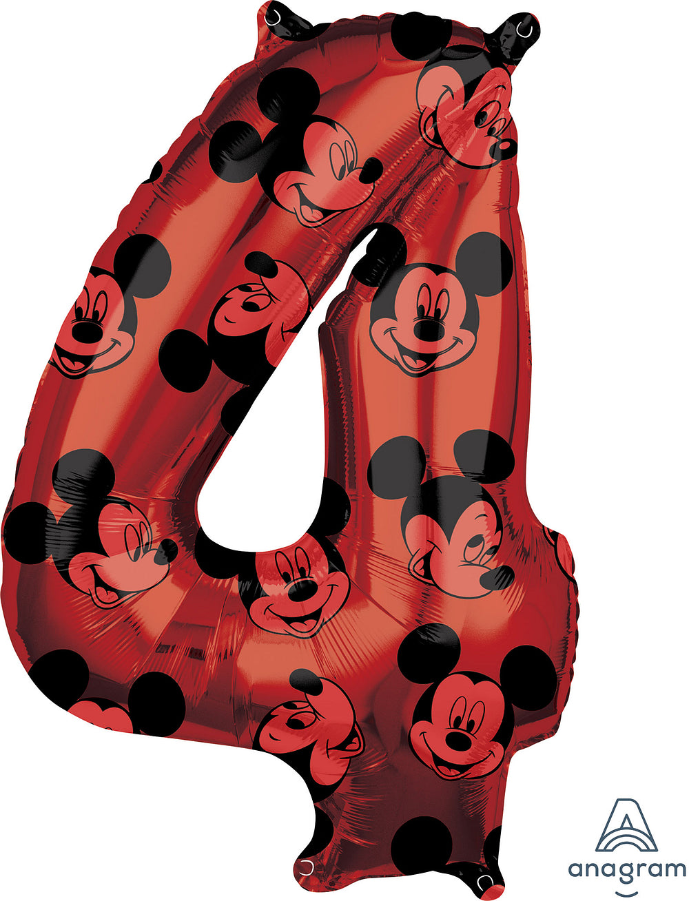 34" Large Numbers Mickey Mouse