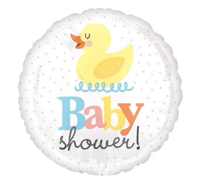 17" Baby Shower Ducky Foil Balloon
