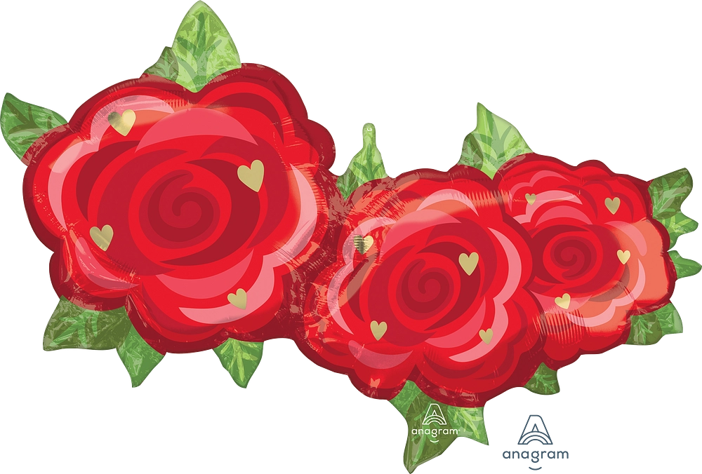 Red Rose Trio - SuperShape