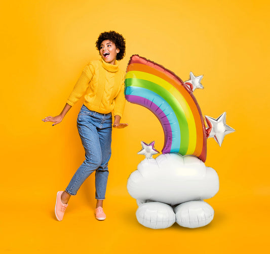 52" Rainbow Airloonz