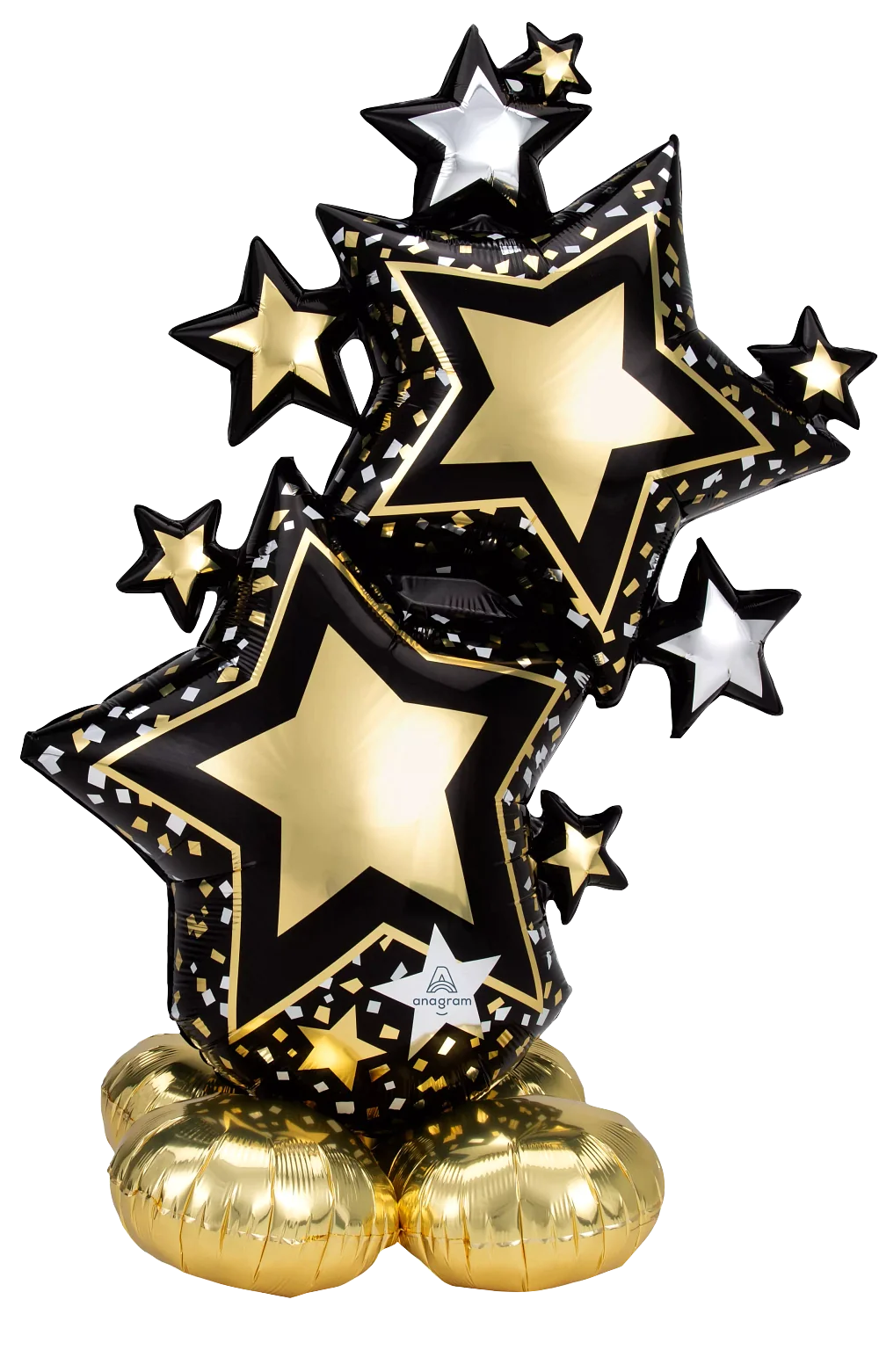 Congrats Star Trio Balloon Bundle