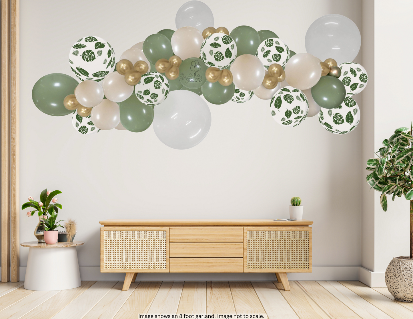 Grab & Go Garland - Tropical Palm
