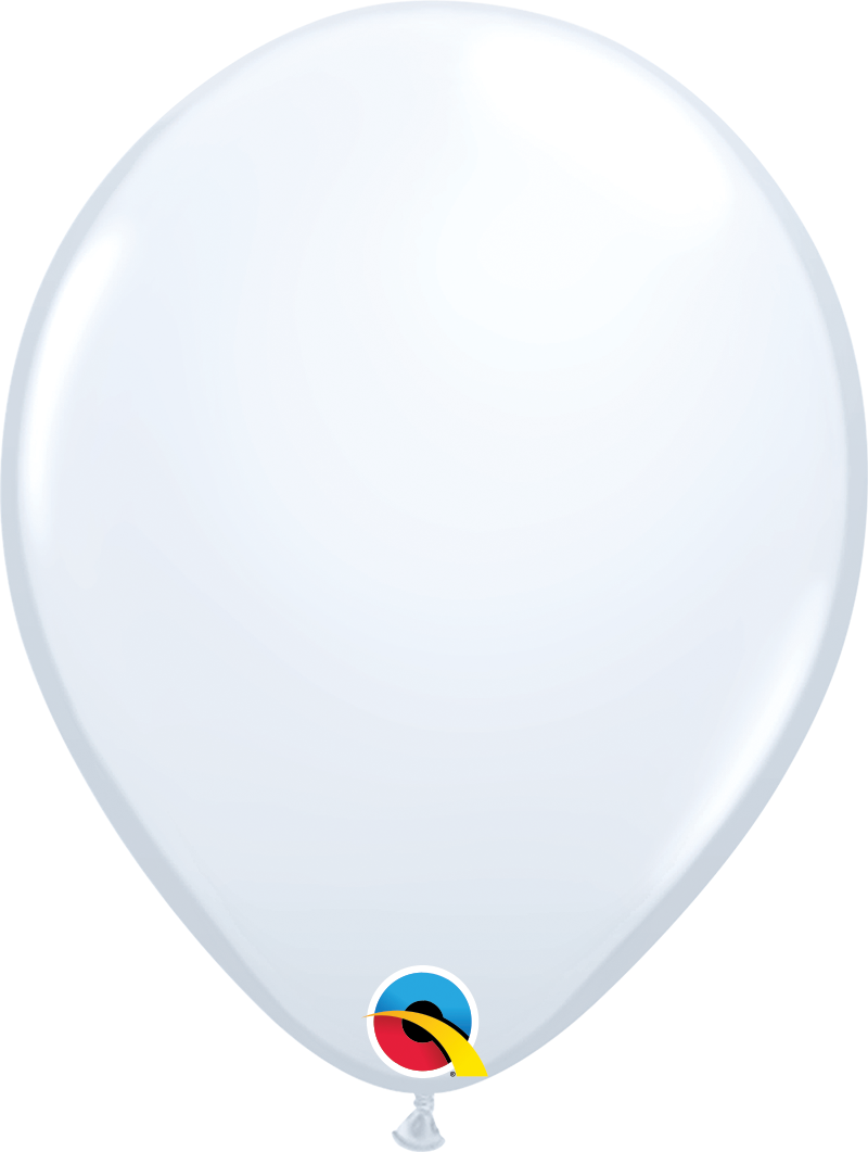 11" Latex - White