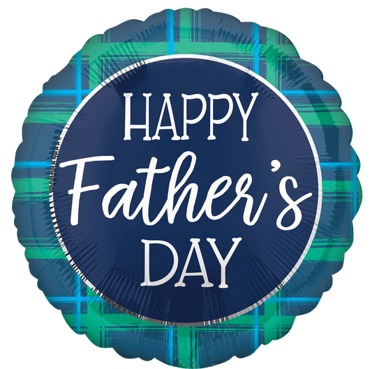 Happy Fathers Day - Blue & Green