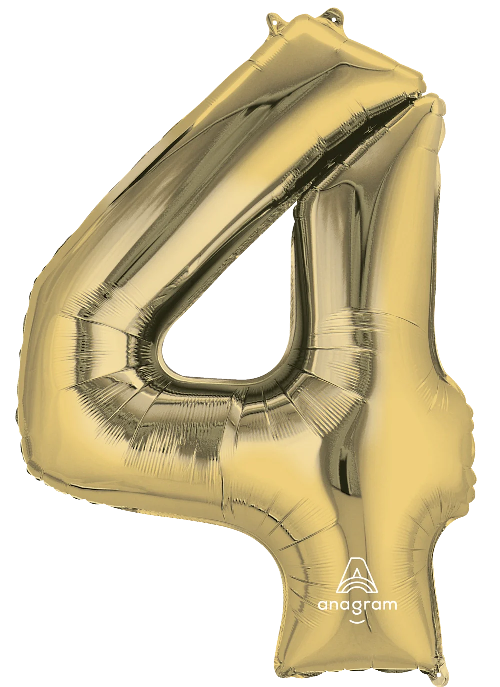 26" Midsize White Gold Numbers