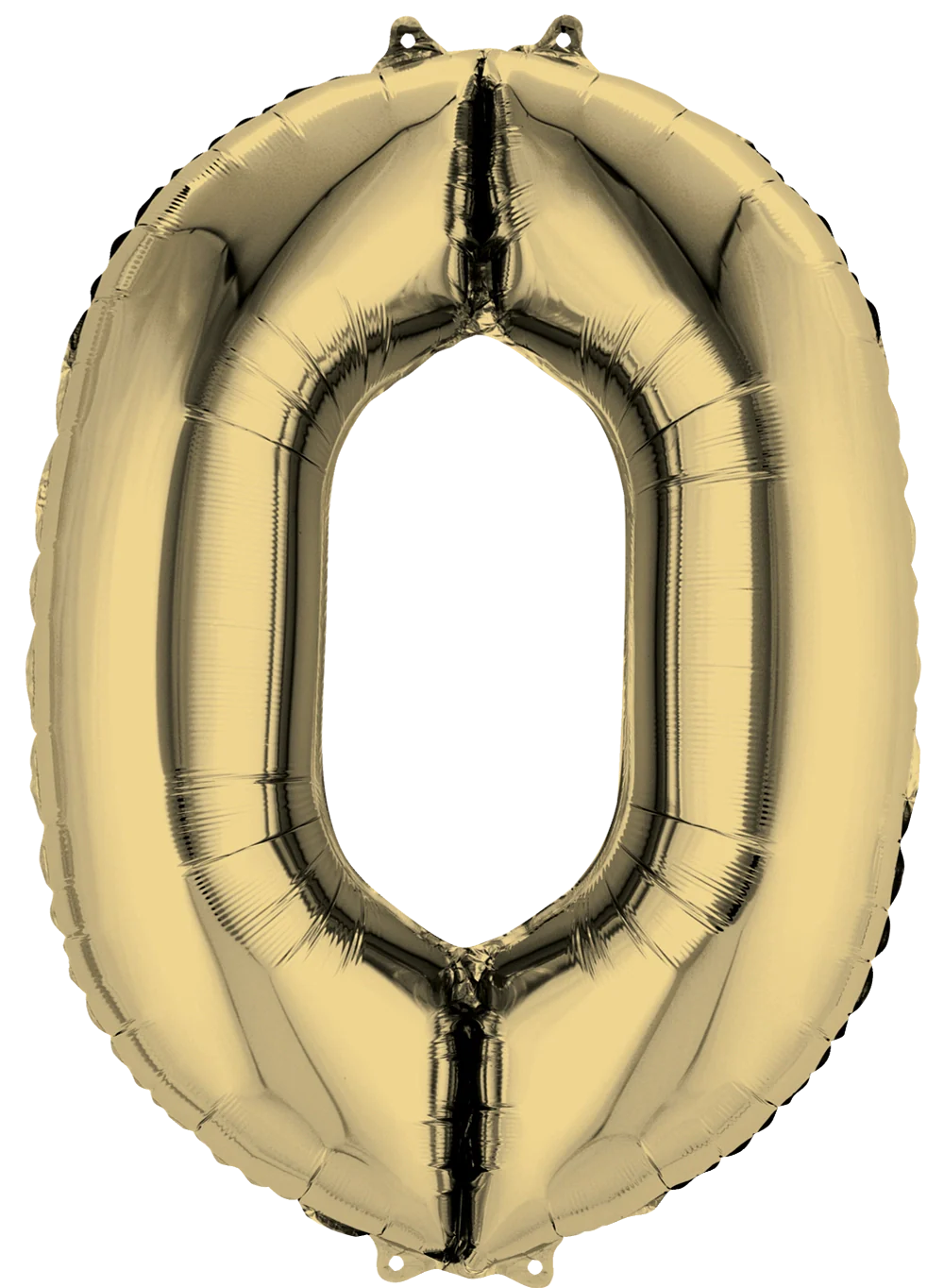 26" Midsize White Gold Numbers