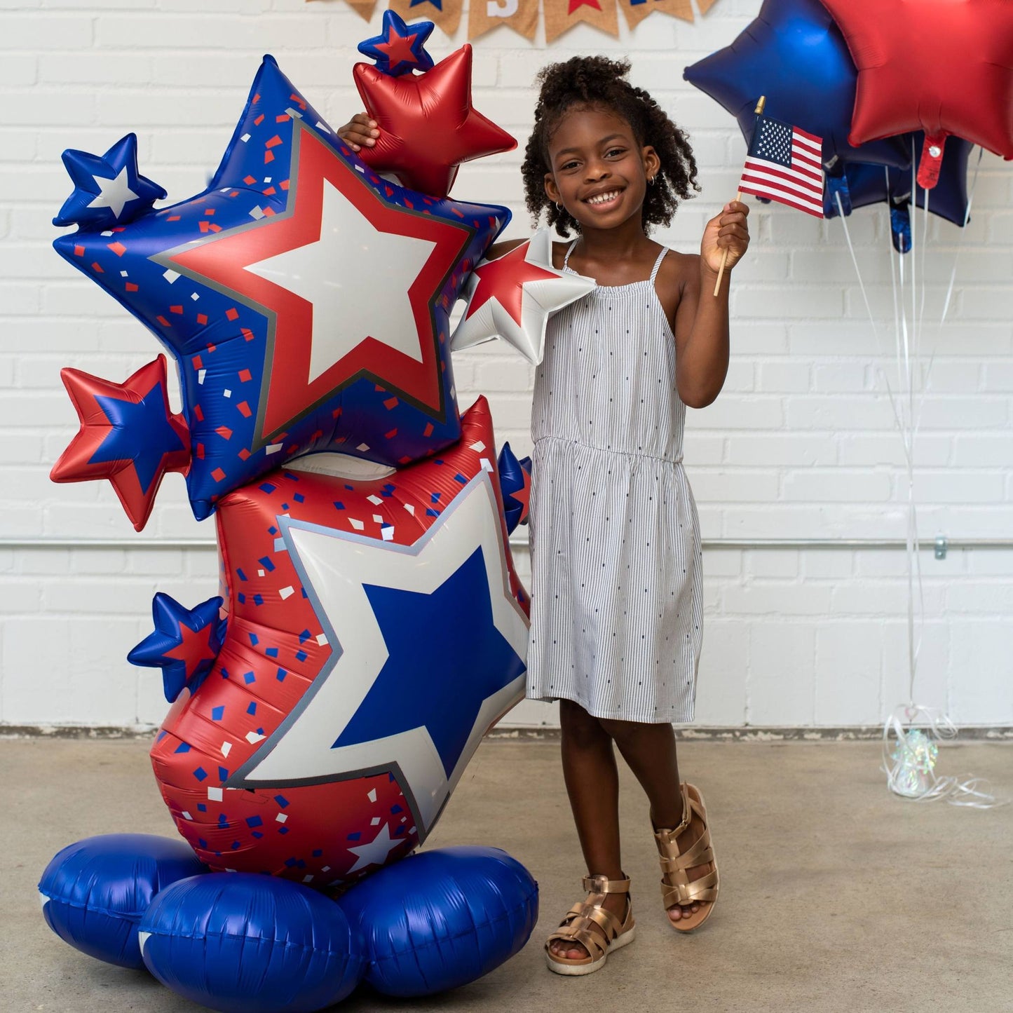 Star Cluster Patriotic - Airloonz