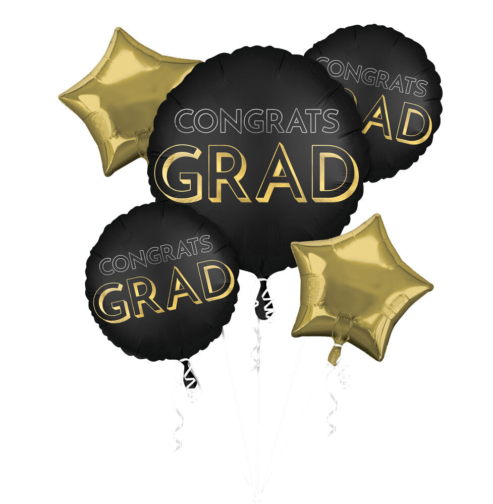 Satin Celebrate the Grad Foil Bouquet