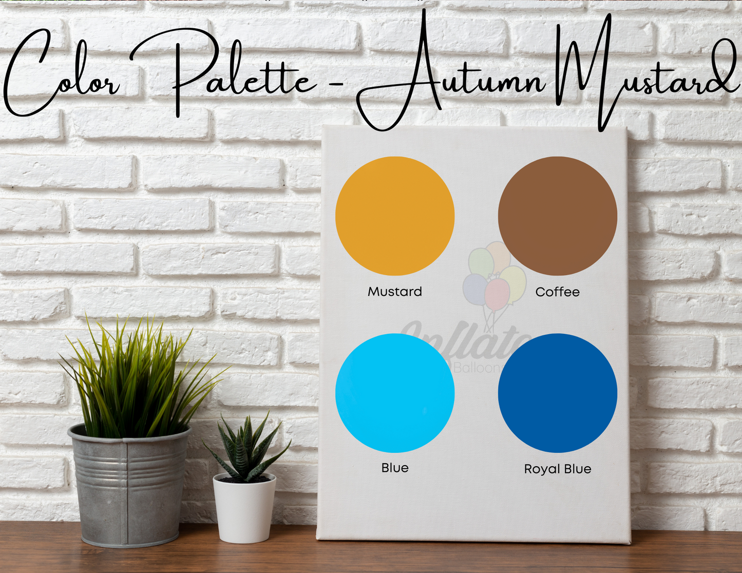 Grab & Go Garland - Autumn Mustard