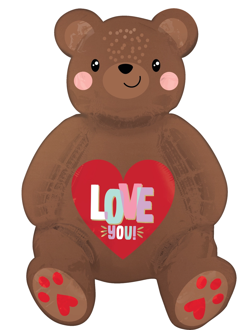 20" Air-Filled Sitting Teddy