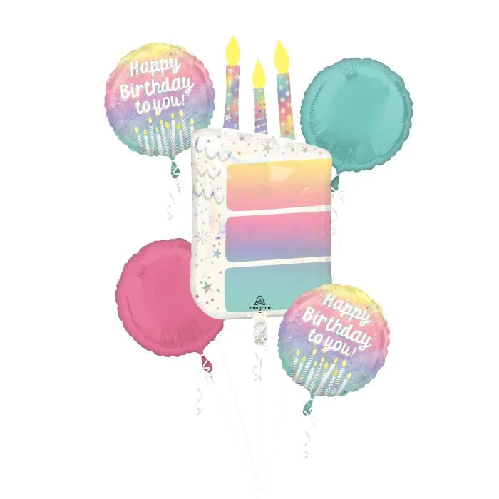 Pearlized Happy Birthday Bouquet