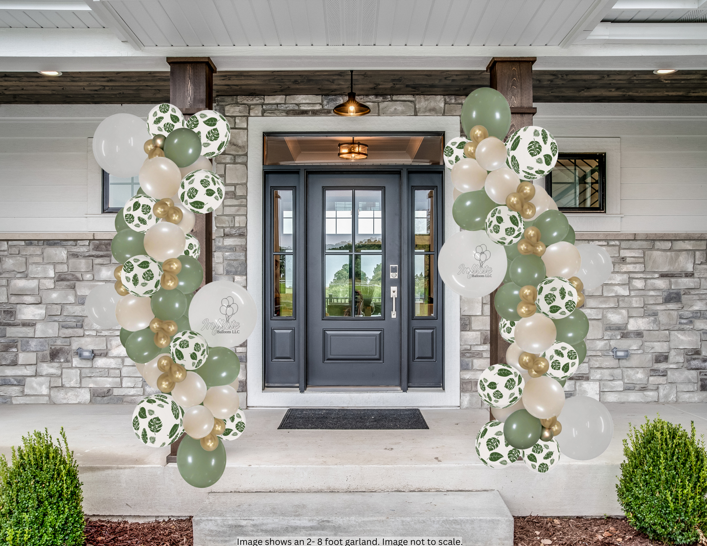 Grab & Go Garland - Tropical Palm