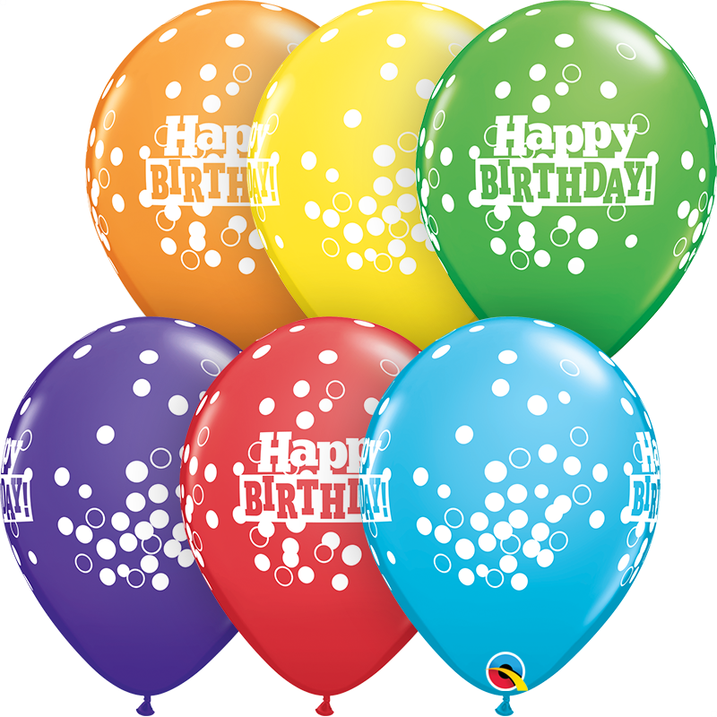 Milestone Age Rainbow Confetti Bouquet