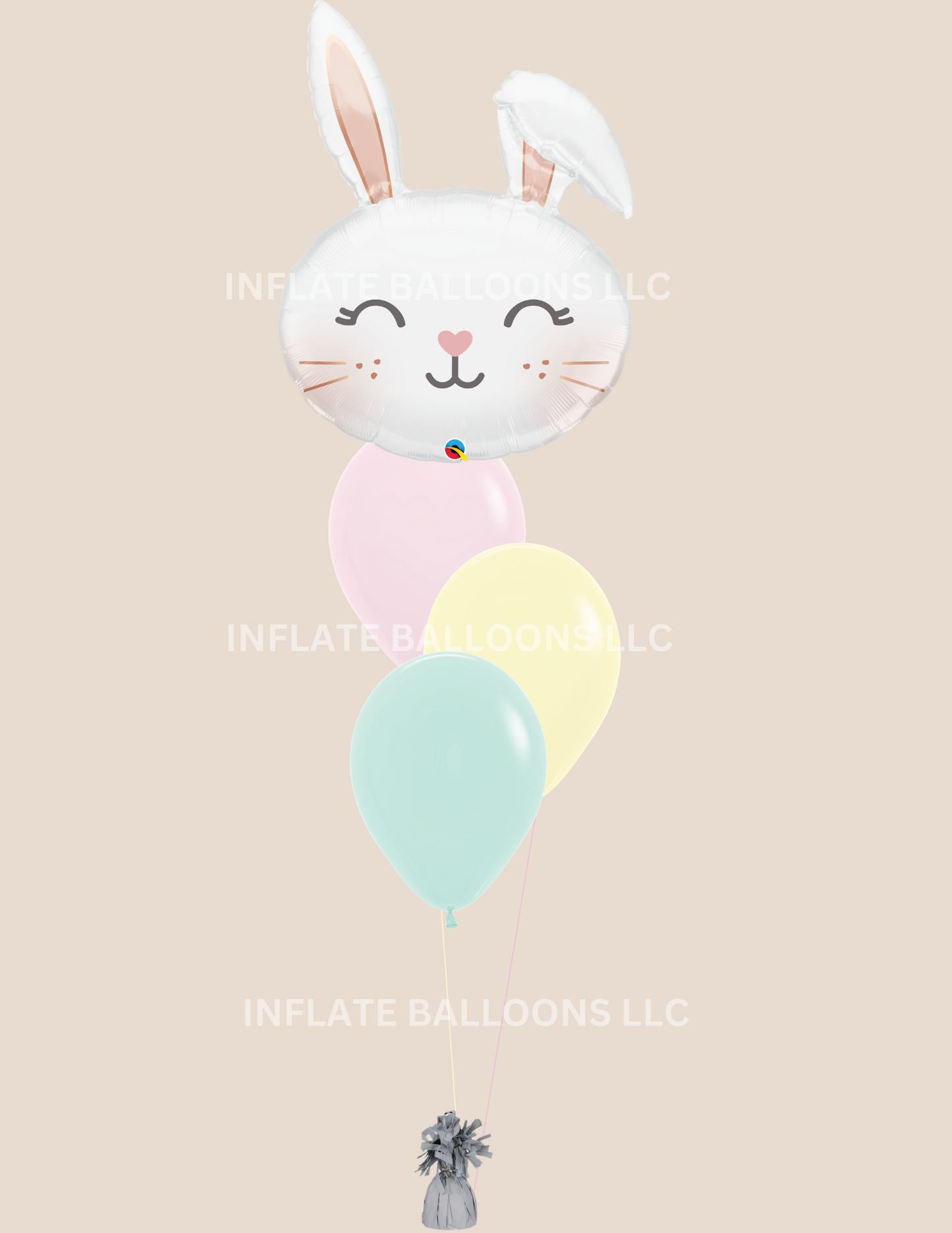 Floppy Eared Bunny + Pastels - Bouquet