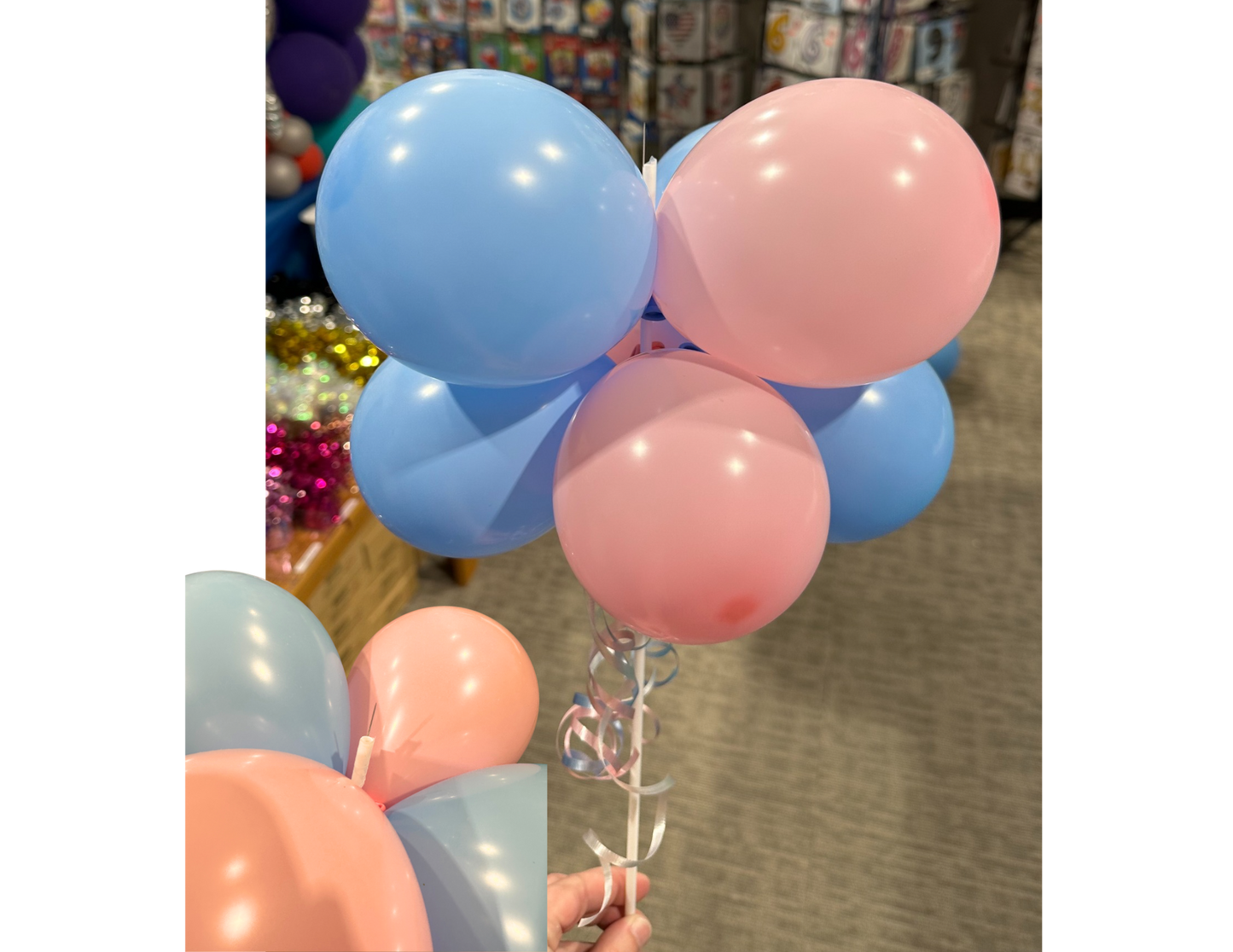 Simple Gender Reveal Column Pop-able