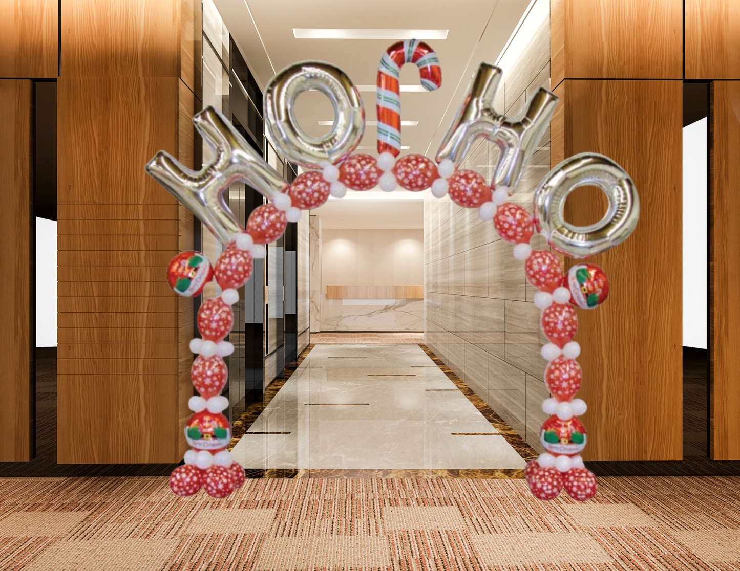 Ho Ho - Christmas Archway
