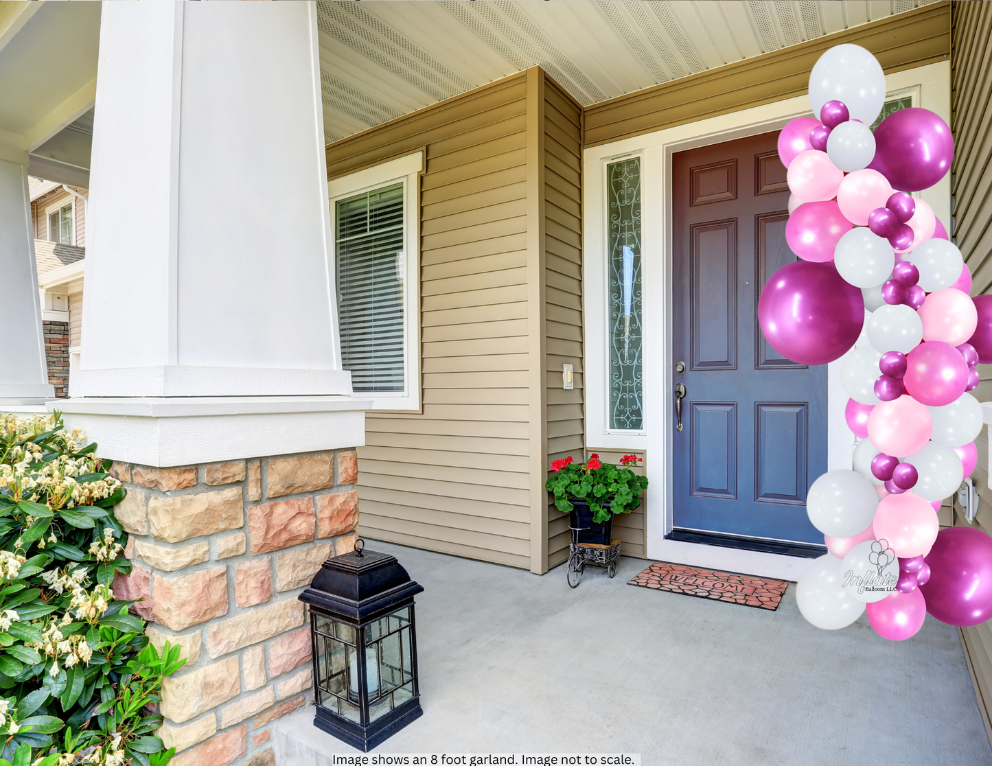 Grab & Go Garland - Valentine’s Pink & White