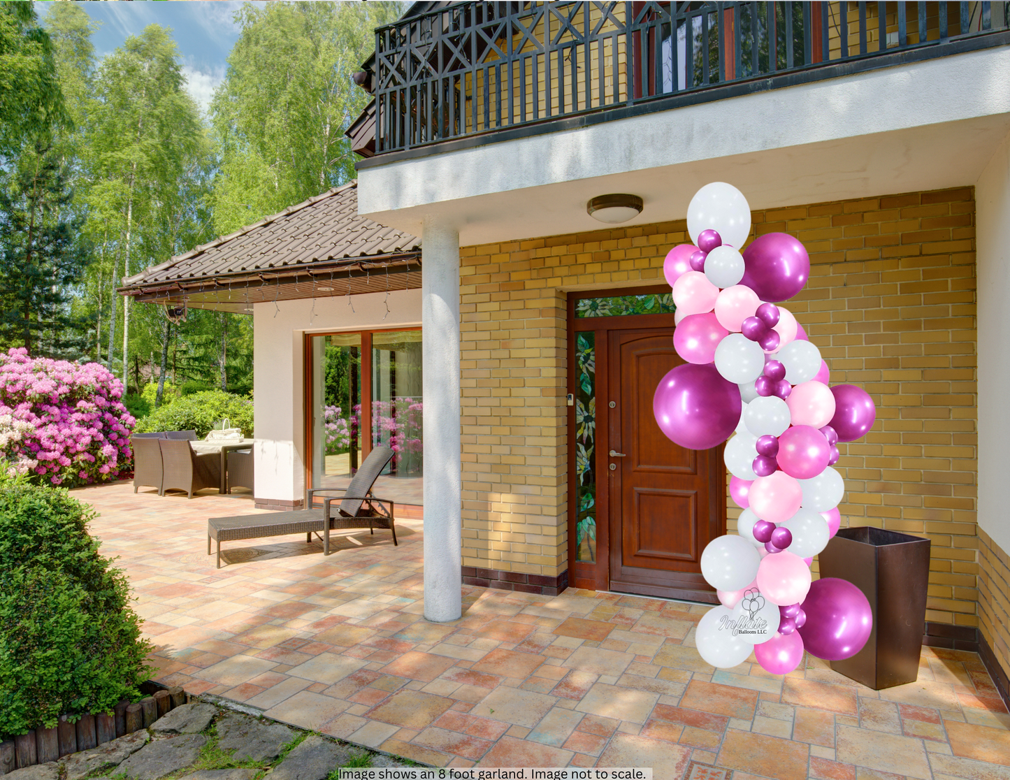 Grab & Go Garland - Valentine’s Pink & White