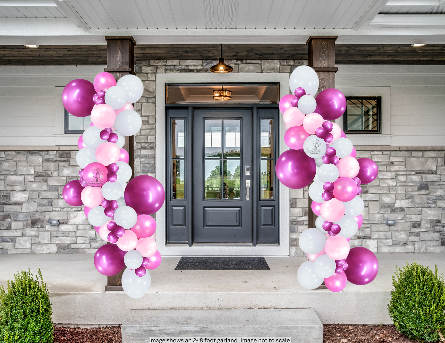 Grab & Go Garland - Valentine’s Pink & White