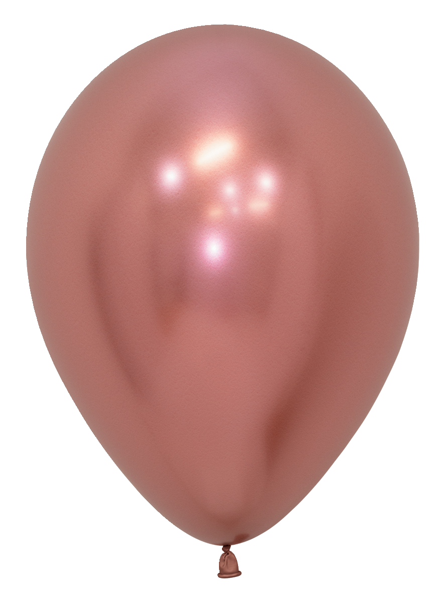 11" Latex - Reflex Rose Gold