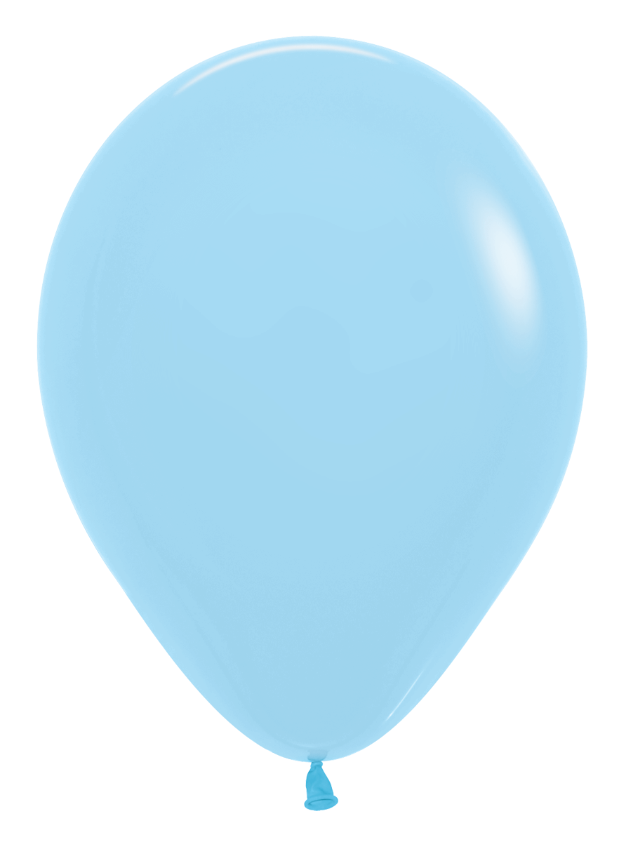 11" Latex - Pastel Matte Blue