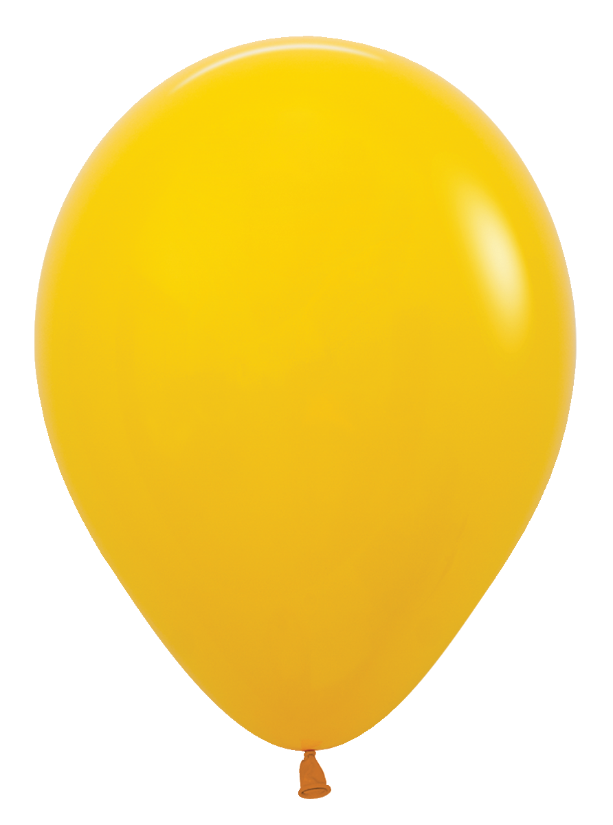 Latex Honey Yellow Inflate Balloons 6515