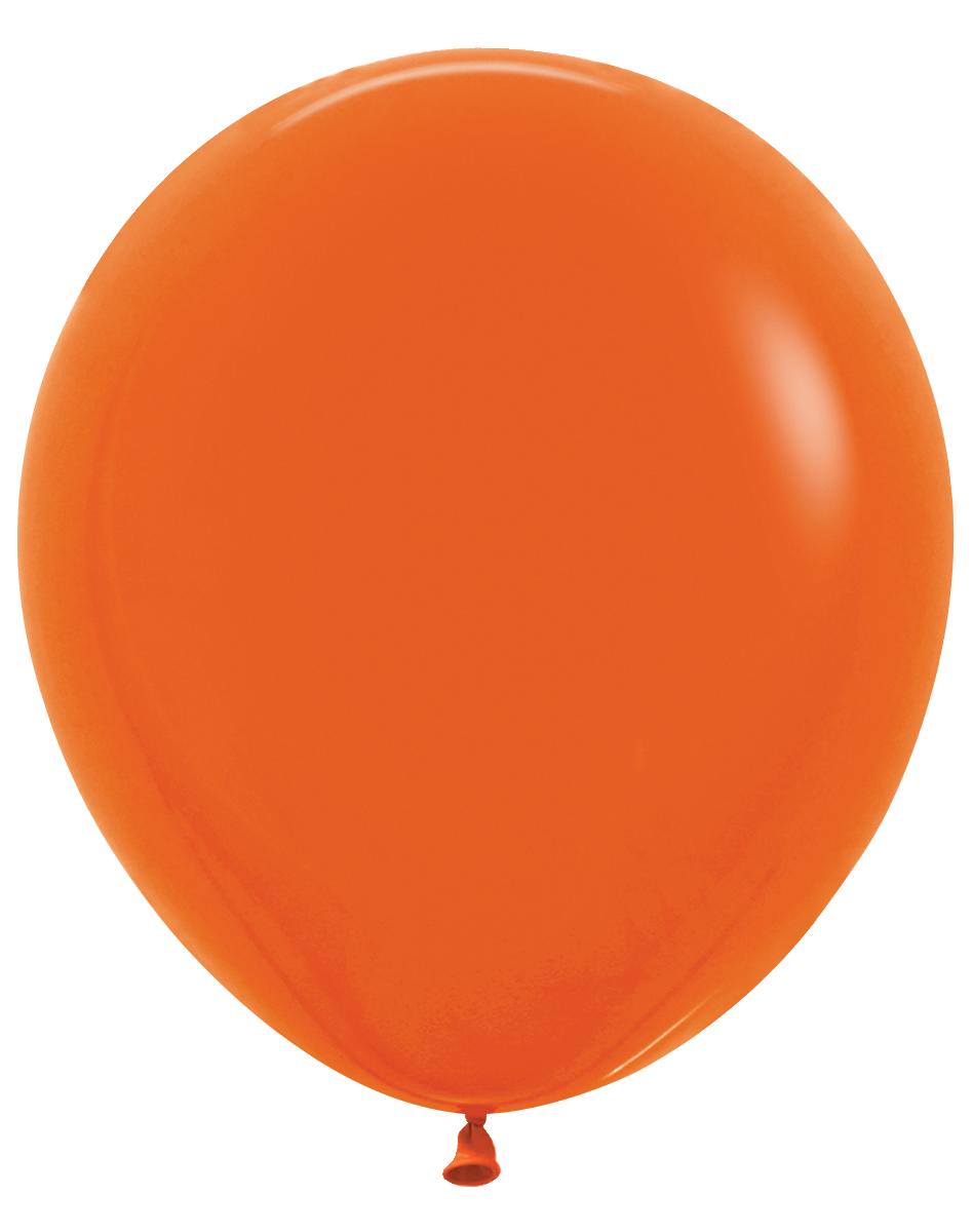 18" Midsize Latex - Orange