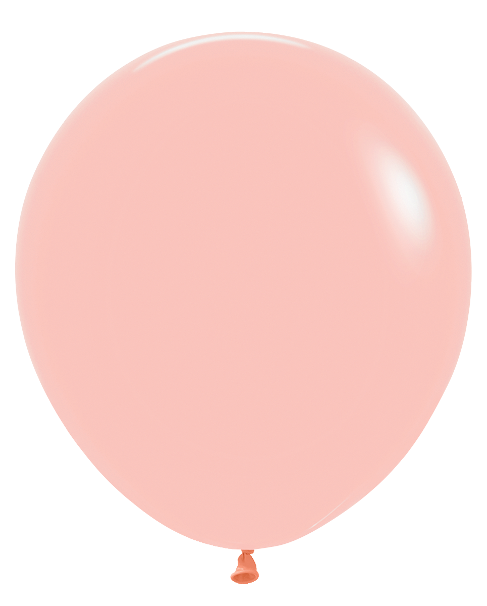 18" Midsize Latex - Pastel Matte Melon