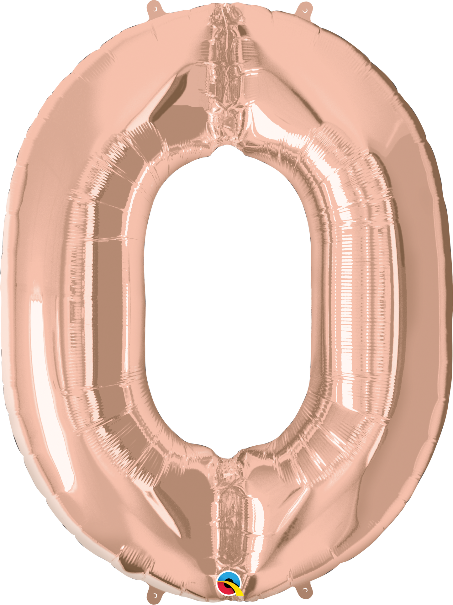 34" Large Rose Gold Numbers - Qualatex (Discontinued)