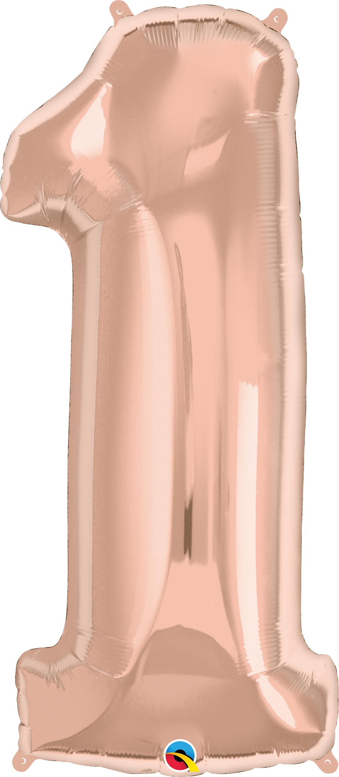 34" Large Rose Gold Numbers - Qualatex (Discontinued)