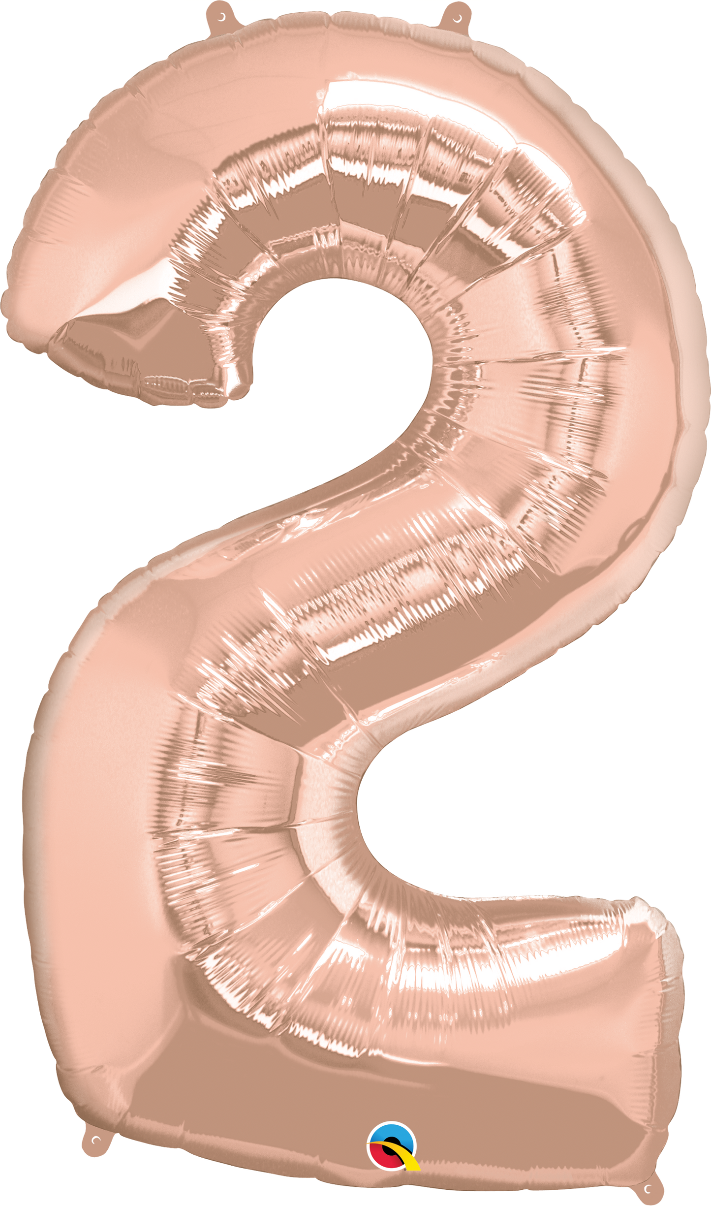 34" Large Rose Gold Numbers - Qualatex (Discontinued)