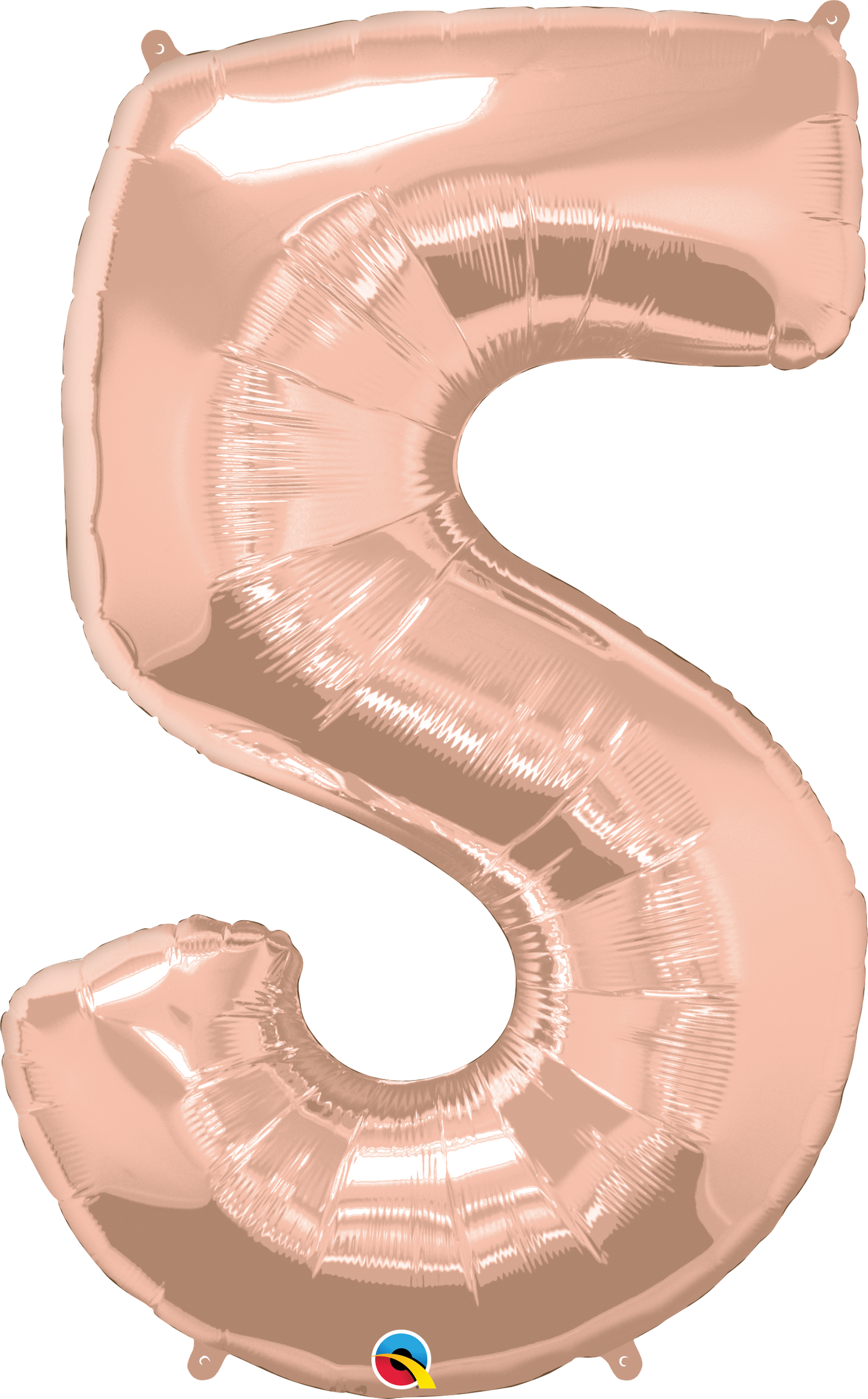 34" Large Rose Gold Numbers - Qualatex (Discontinued)