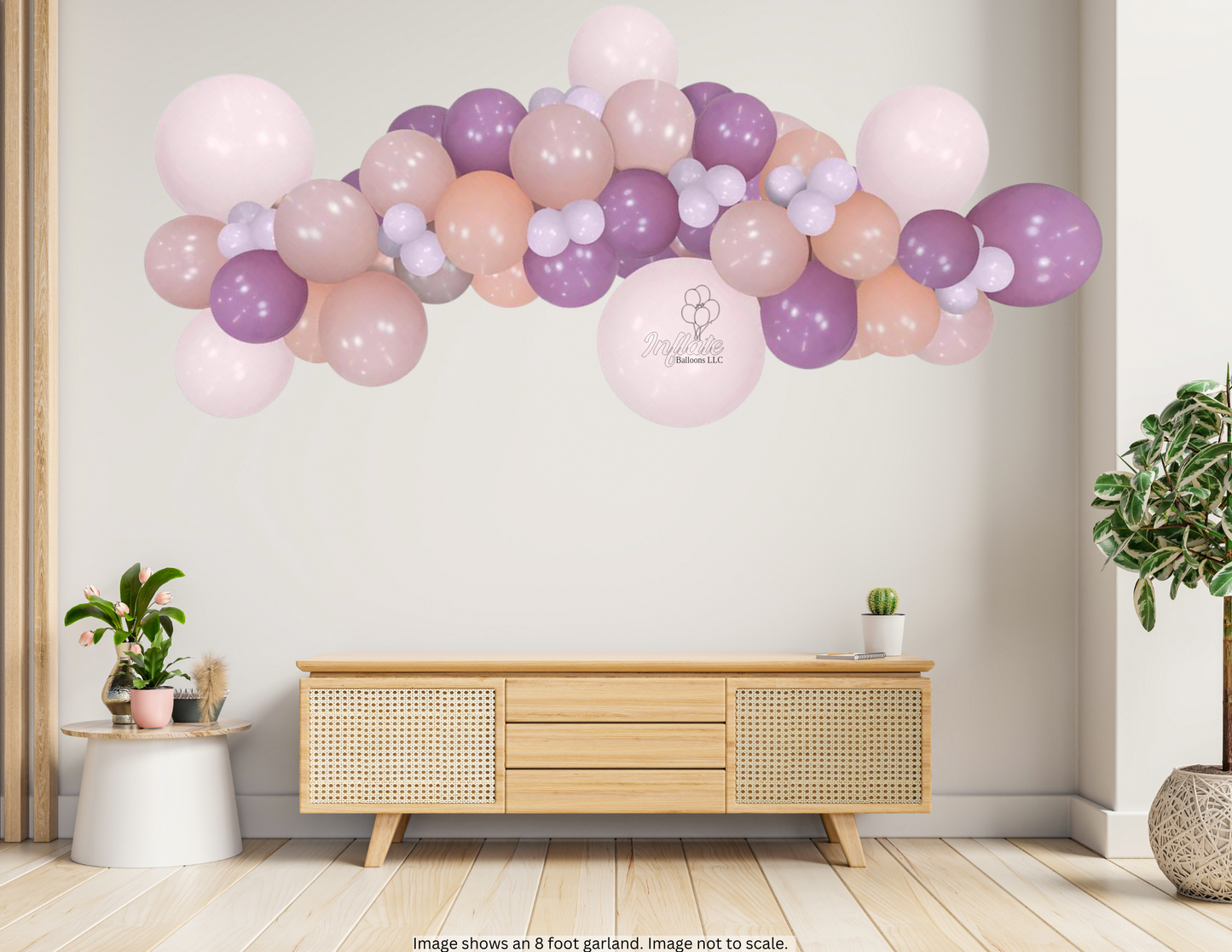Grab & Go Garland - Pastel Purple's & Pink's