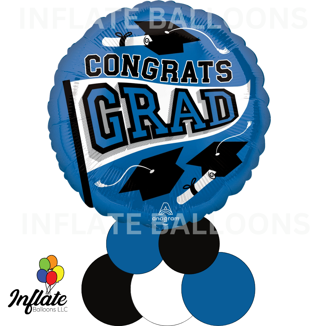 School Colors Table Topper - Blue
