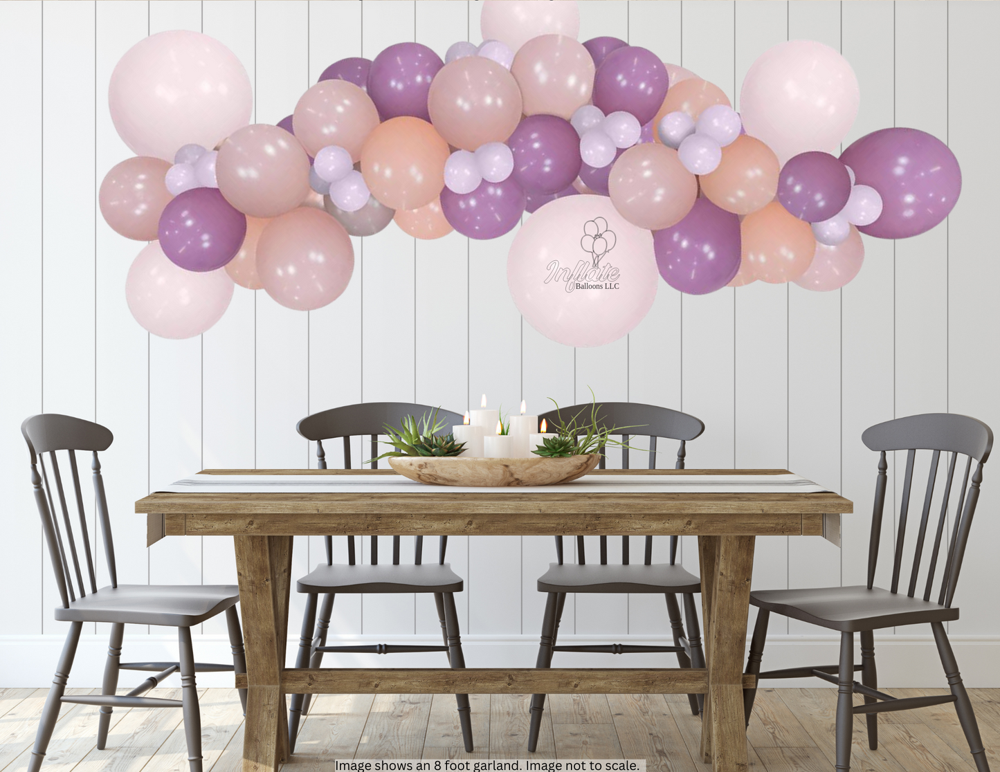 Grab & Go Garland - Pastel Purple's & Pink's