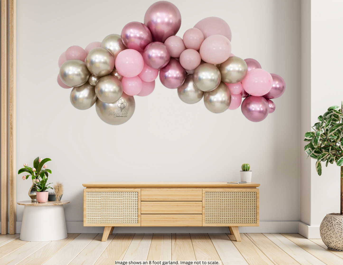 Grab & Go Garland - Sparkling Pink