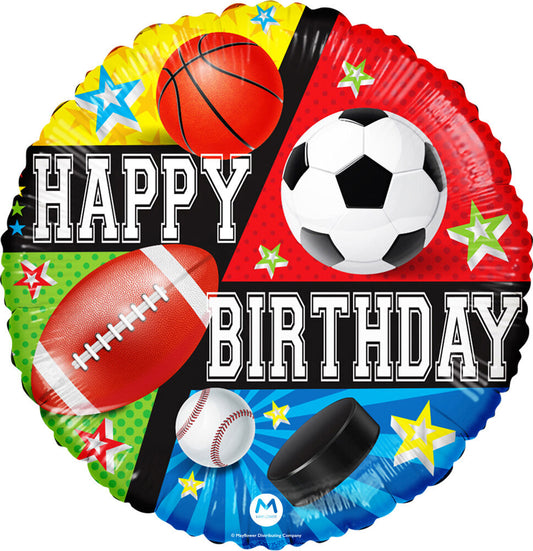 Happy Birthday - Sports Icons