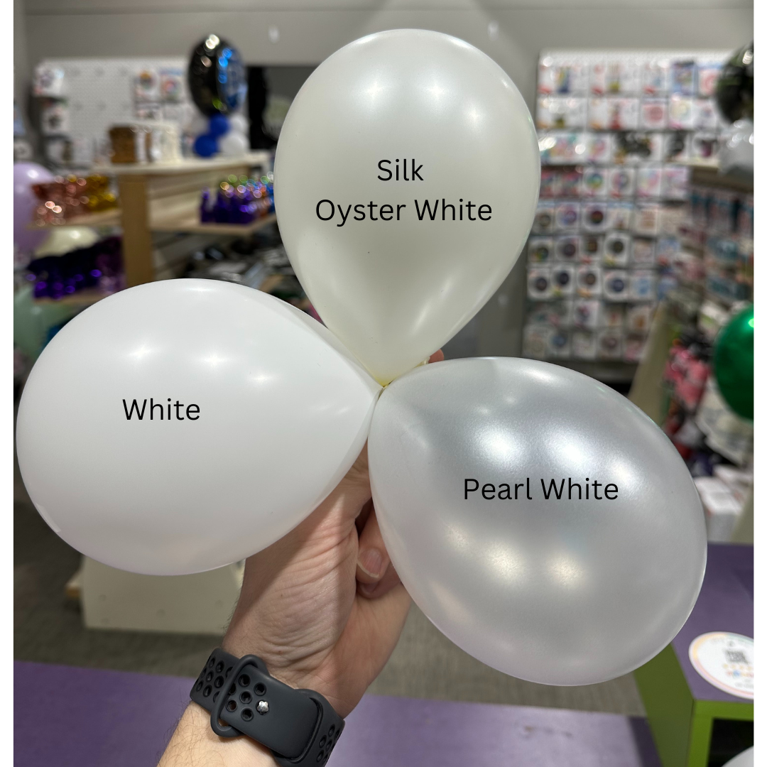 11" Latex - White