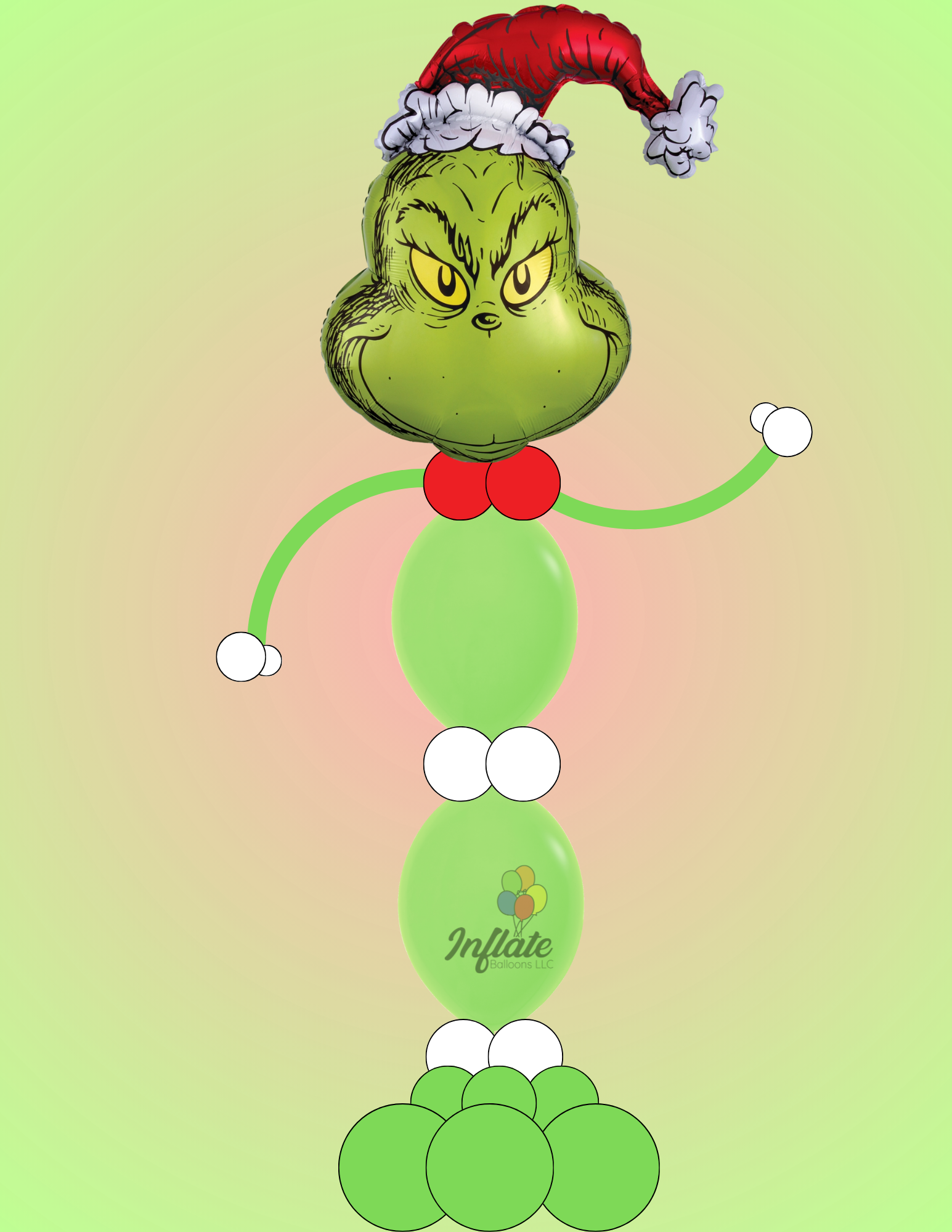 Grinch Airloonz - Any Occasion Balloons