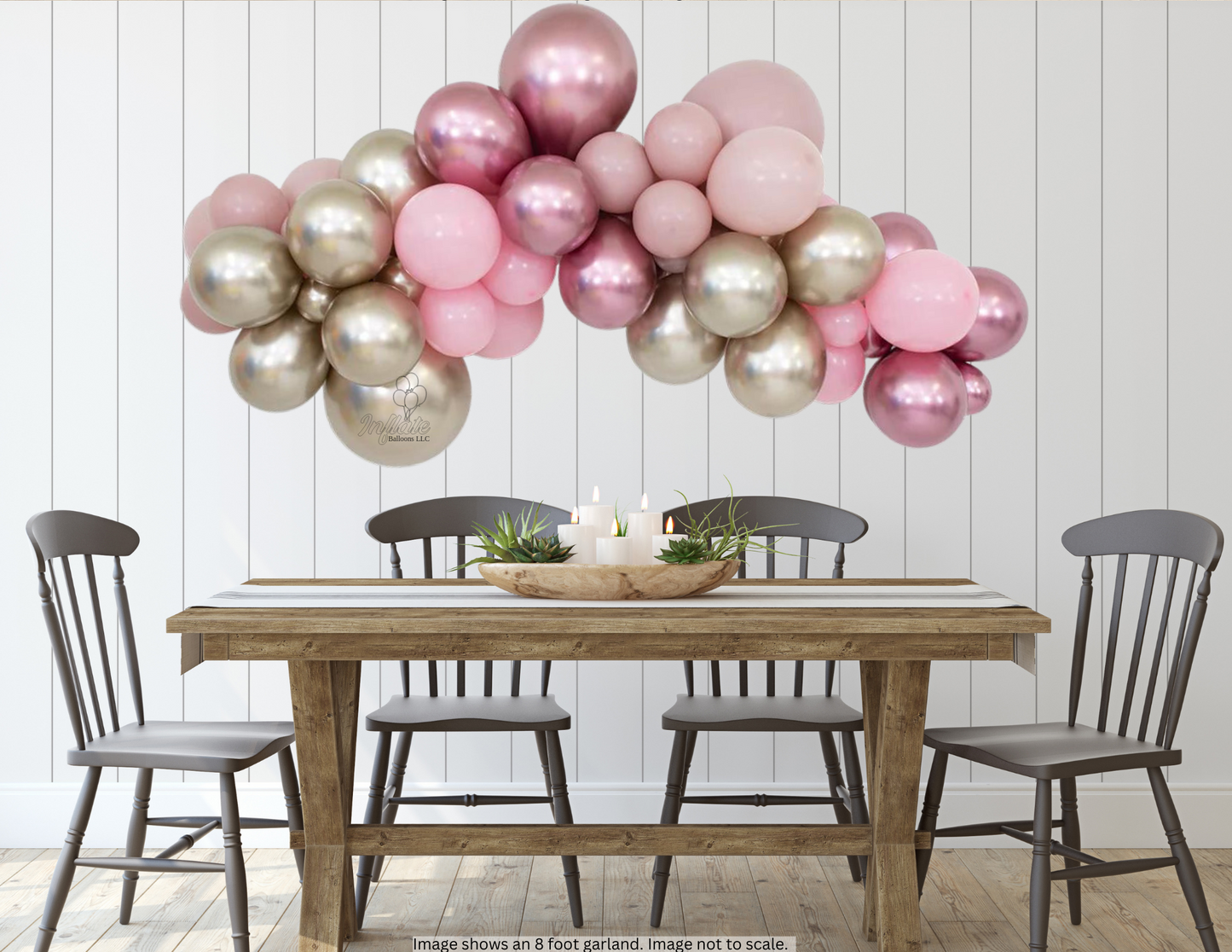 Grab & Go Garland - Sparkling Pink