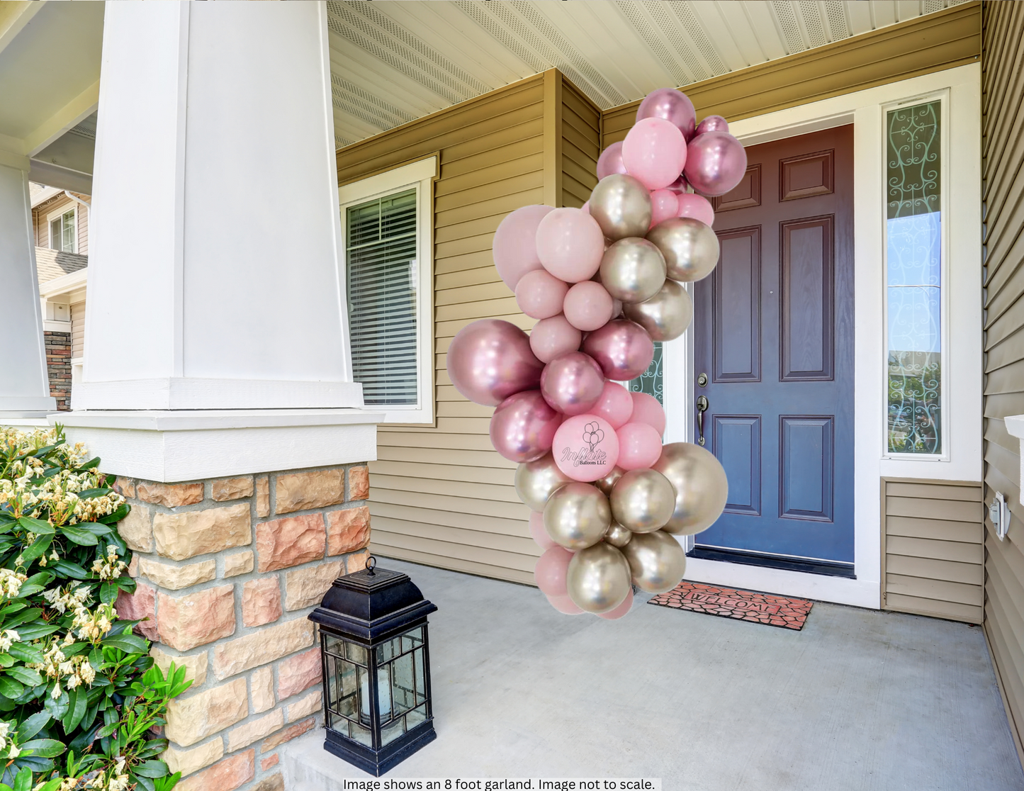 Grab & Go Garland - Sparkling Pink