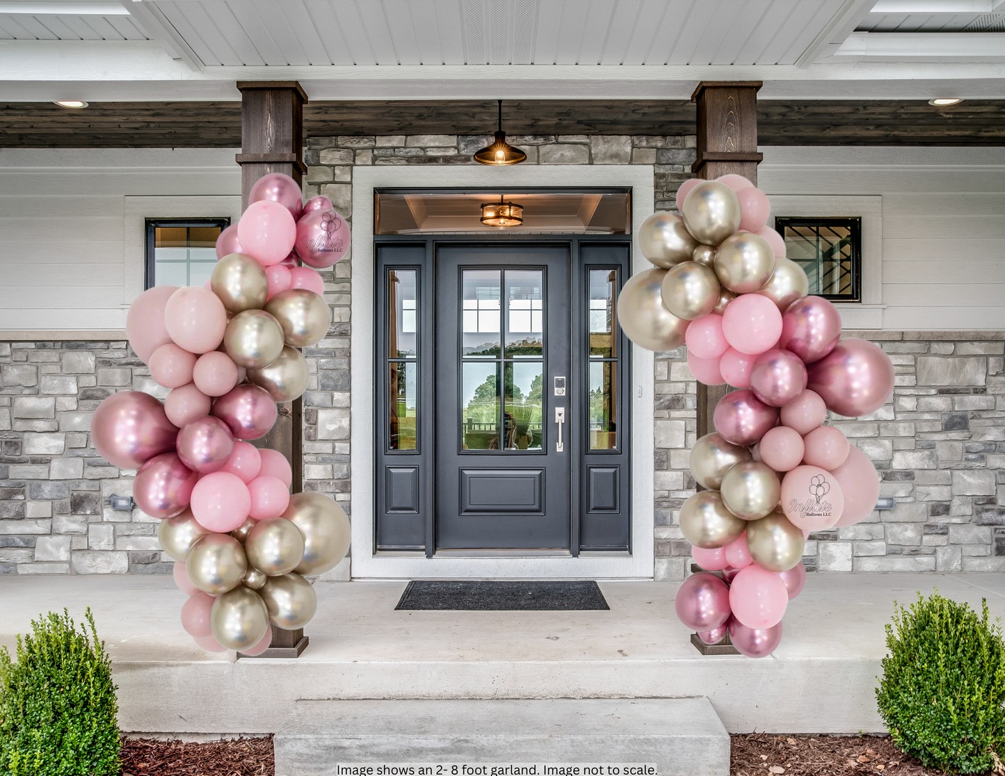 Grab & Go Garland - Sparkling Pink