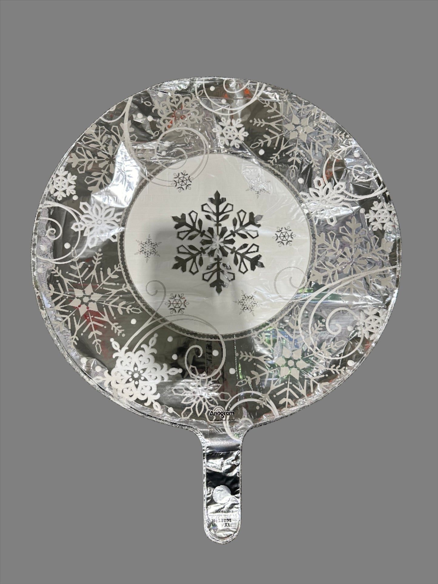 Snowflake 17" Foil Balloon