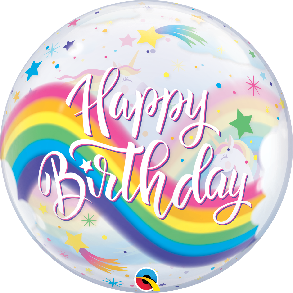 Birthday Bubble w/ bead chain