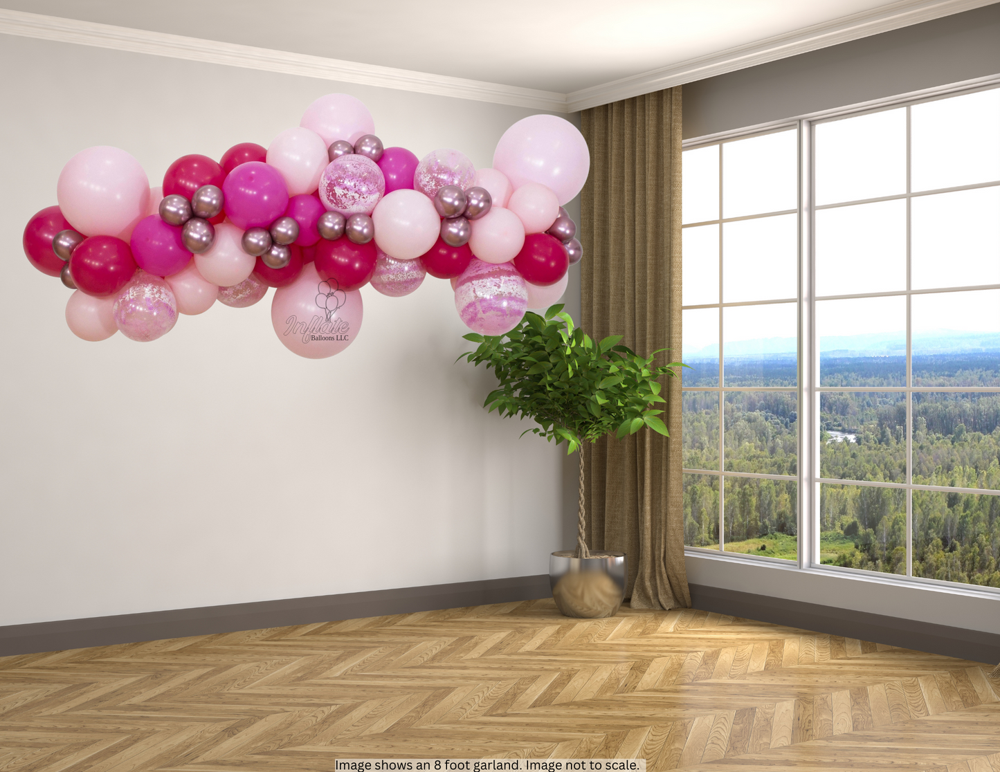 Grab & Go Garland - Pink Graffiti